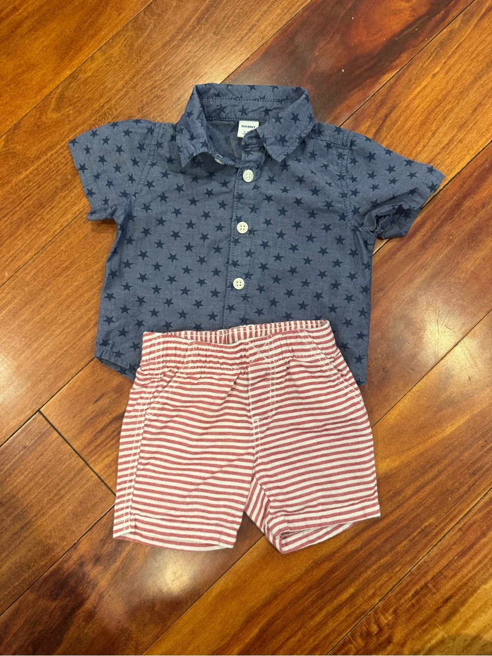 Old Navy Red White & Blue Set! Size 3-6 Months